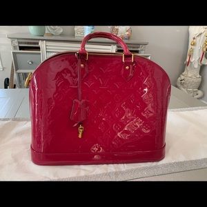 Alma GM Vernis handbag